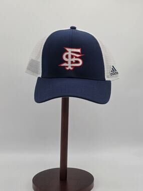 Adidas Florida State Seminoles FSU Trucker Hat Snapback Navy White Mesh OSFM